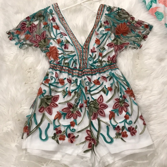 Other - Floral romper